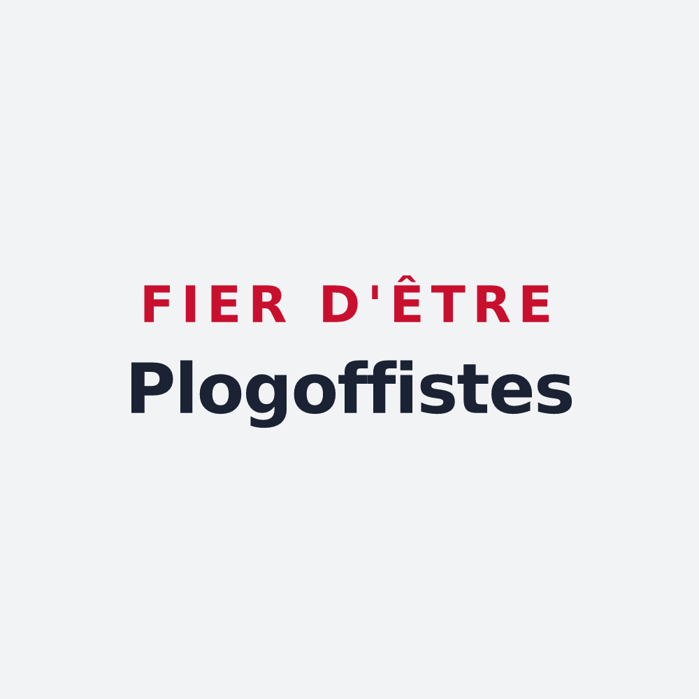 Poster « Fier d'être Plogoffistes » — design pour Plogoff