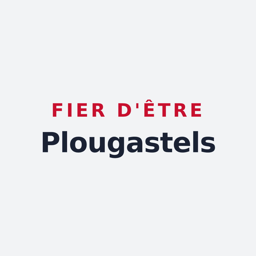 Poster « Fier d'être Plougastels » — design pour Plougastel-Daoulas