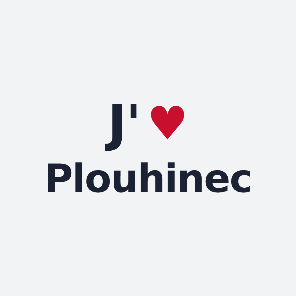 Poster personnalisé Plouhinec — design J'aime Plouhinec