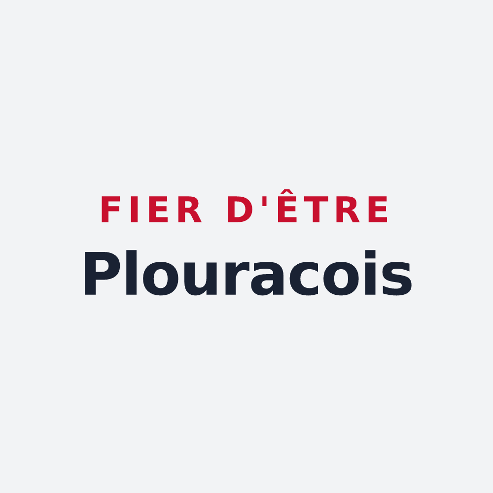 Poster « Fier d'être Plouracois » — design pour Plourac'h
