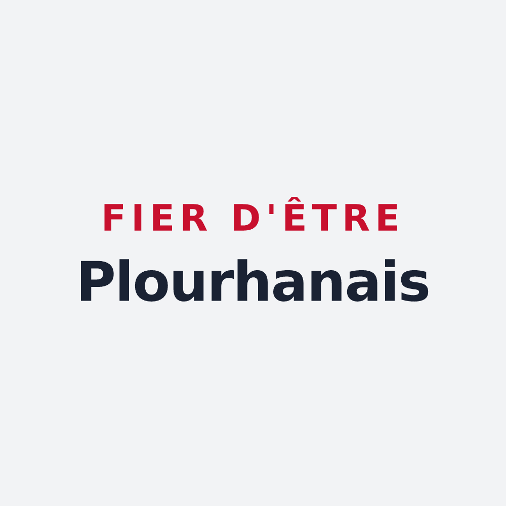 Poster « Fier d'être Plourhanais » — design pour Plourhan
