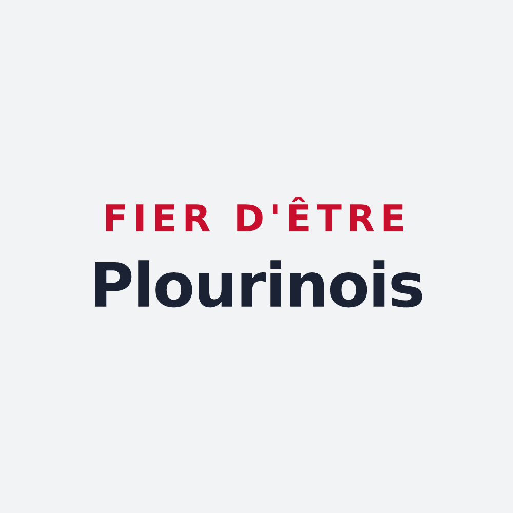 Poster « Fier d'être Plourinois » — design pour Plourin