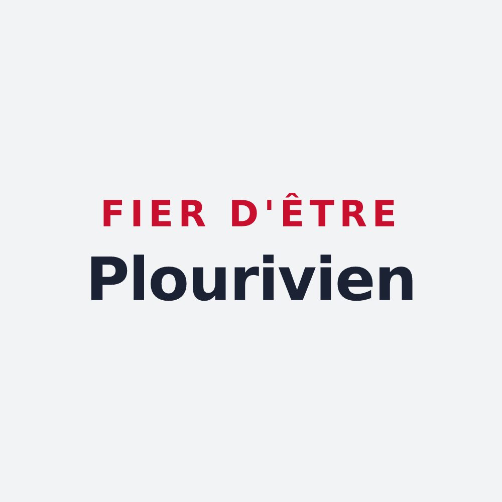 Poster « Fier d'être Plourivien » — design pour Plourivo
