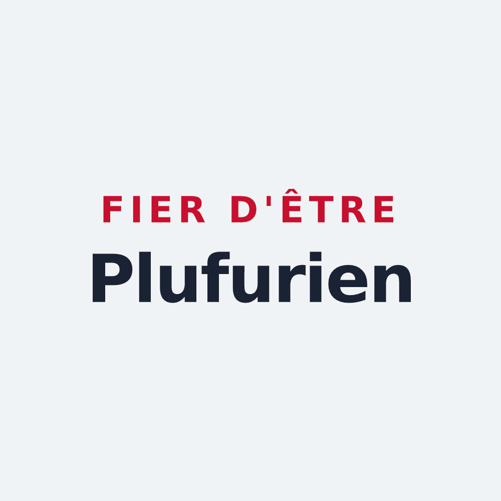 Poster « Fier d'être Plufurien » — design pour Plufur