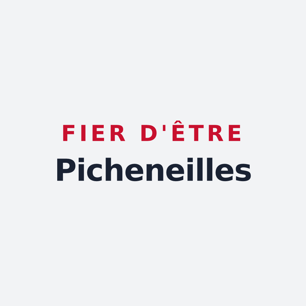 Poster « Fier d'être Picheneilles » — design pour Poissons