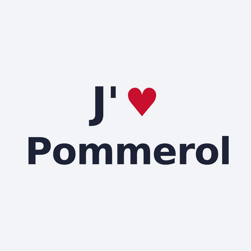 Poster personnalisé Pommerol — design J'aime Pommerol