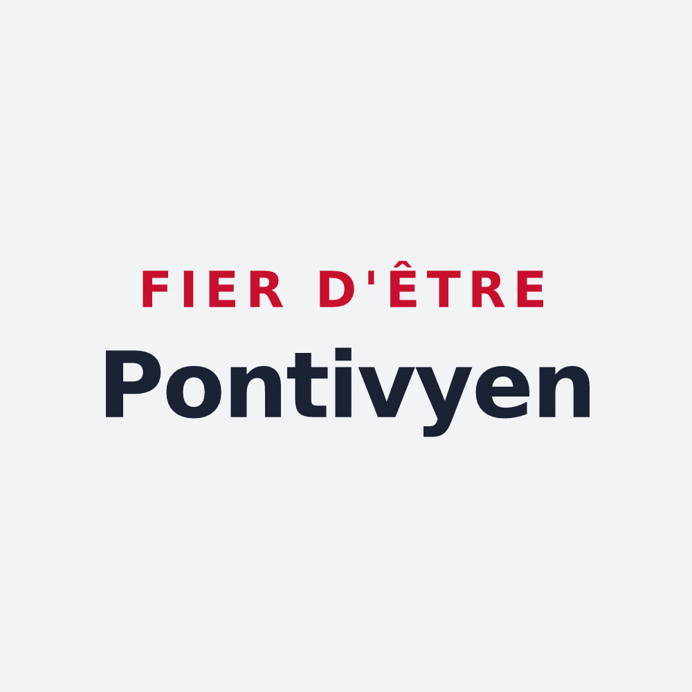 Poster « Fier d'être Pontivyen » — design pour Pontivy