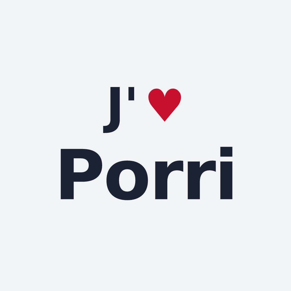 Poster personnalisé Porri — design J'aime Porri