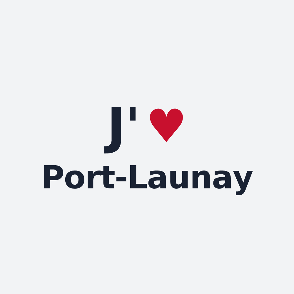 Poster personnalisé Port-Launay — design J'aime Port-Launay