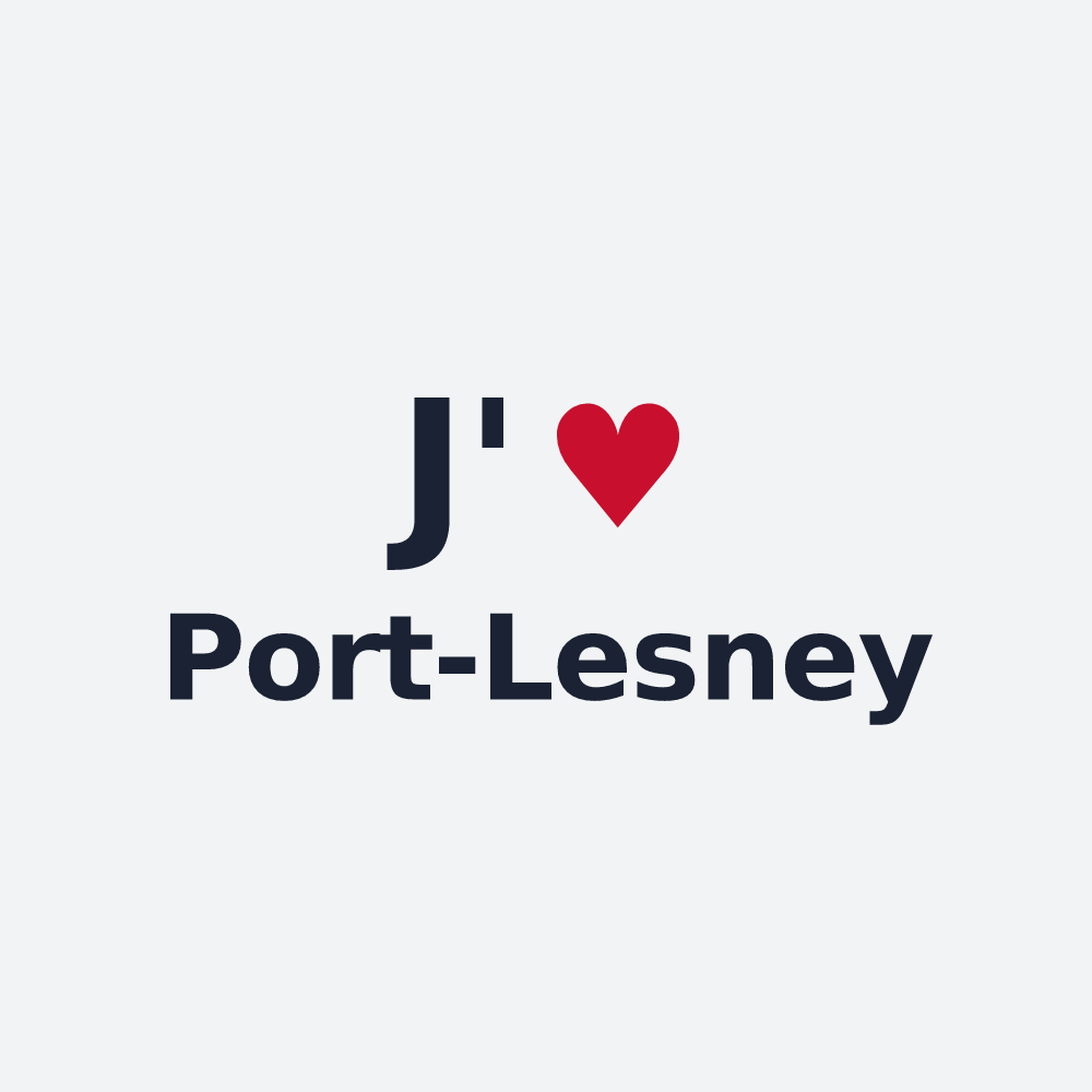 Poster personnalisé Port-Lesney — design J'aime Port-Lesney