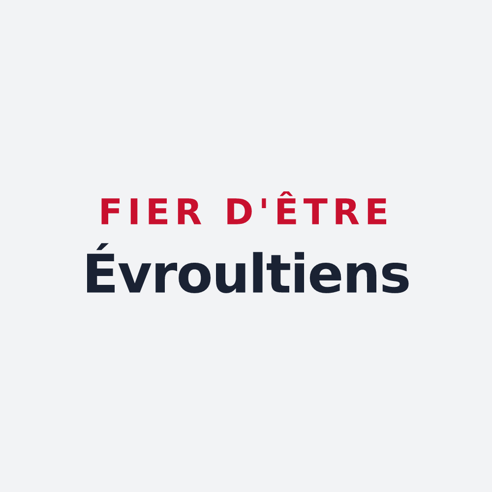 Poster « Fier d'être Évroultiens » — design pour Pré-Saint-Évroult