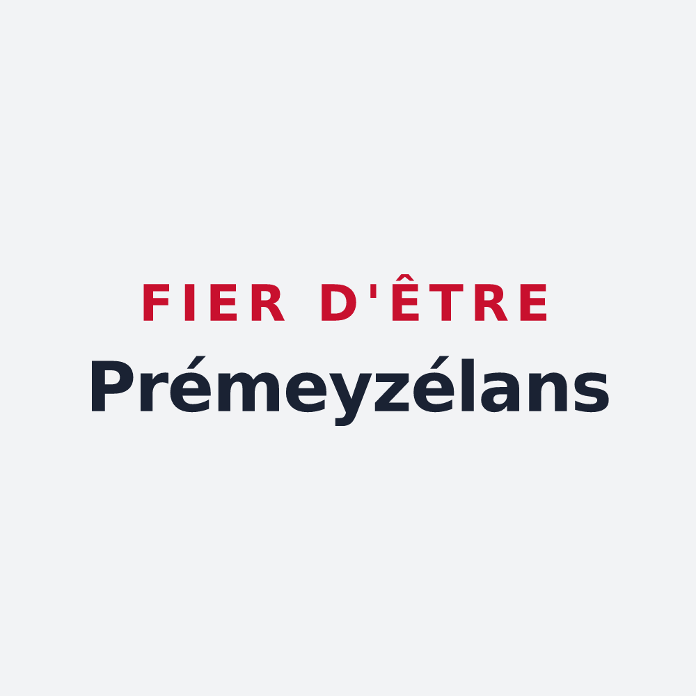 Poster « Fier d'être Prémeyzélans » — design pour Prémeyzel