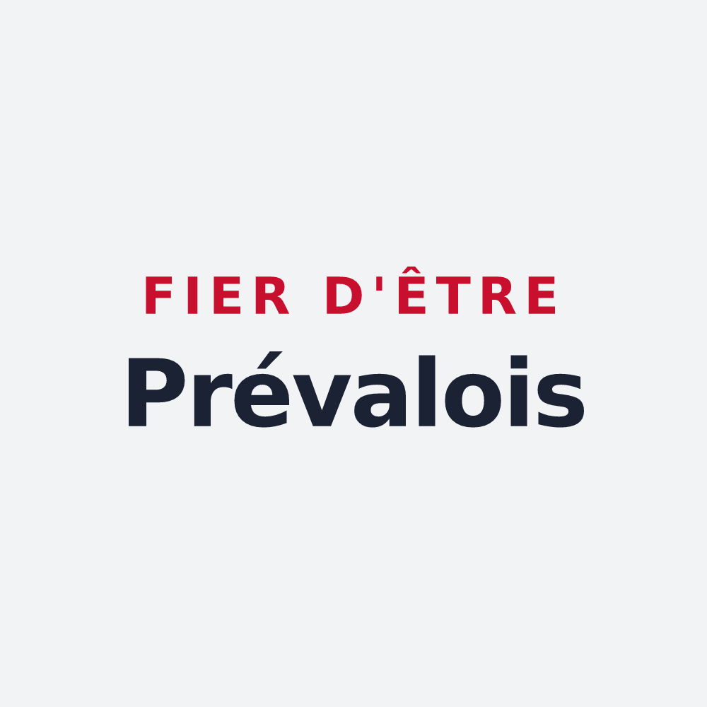 Poster « Fier d'être Prévalois » — design pour Préval