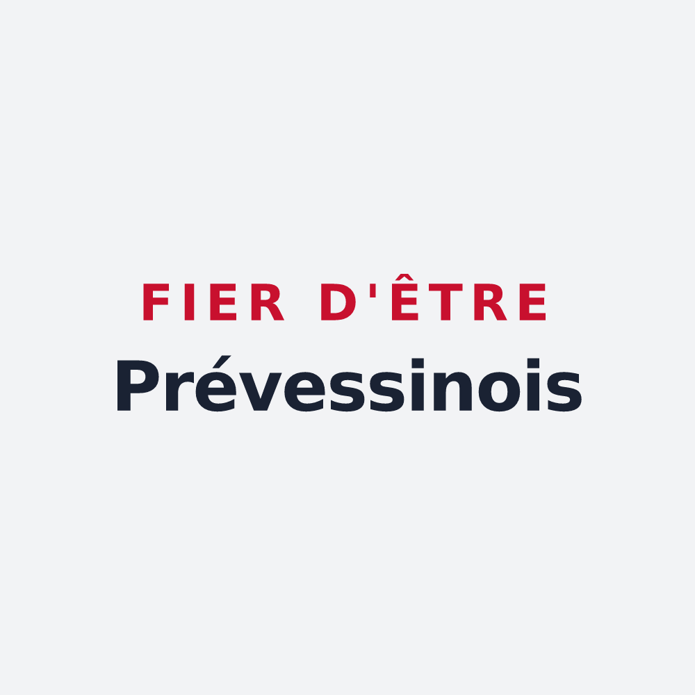 Poster « Fier d'être Prévessinois » — design pour Prévessin-Moëns