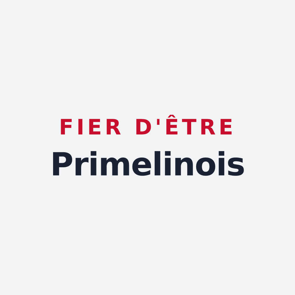Poster « Fier d'être Primelinois » — design pour Primelin