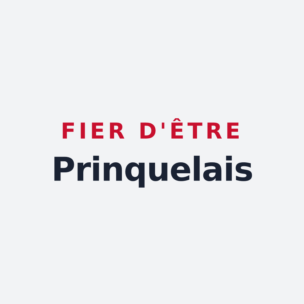Poster « Fier d'être Prinquelais » — design pour Prinquiau