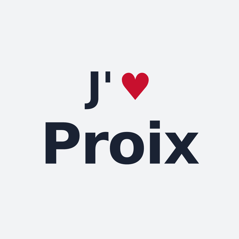 Poster personnalisé Proix — design J'aime Proix
