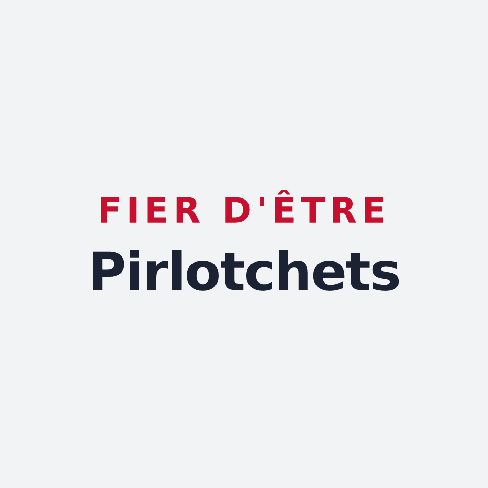 Poster « Fier d'être Pirlotchets » — design pour Puiselet-le-Marais