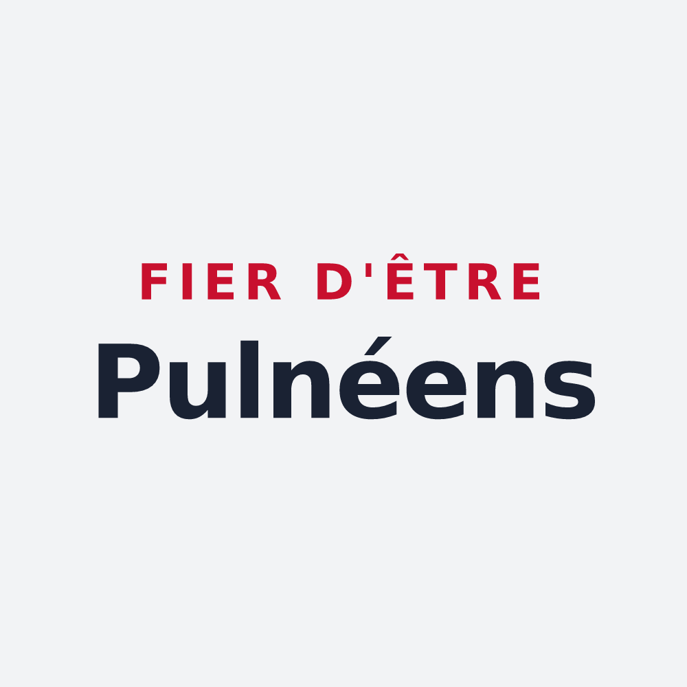 Poster « Fier d'être Pulnéens » — design pour Pulnoy