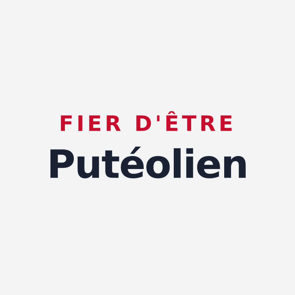 Poster « Fier d'être Putéolien » — design pour Puteaux