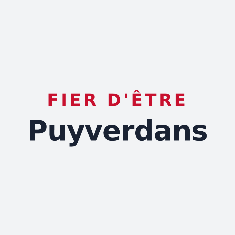 Poster « Fier d'être Puyverdans » — design pour Puyvert