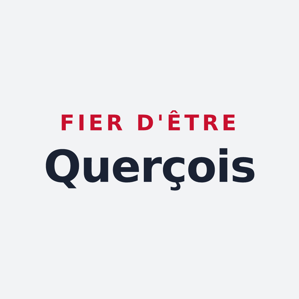 Poster « Fier d'être Querçois » — design pour Quers