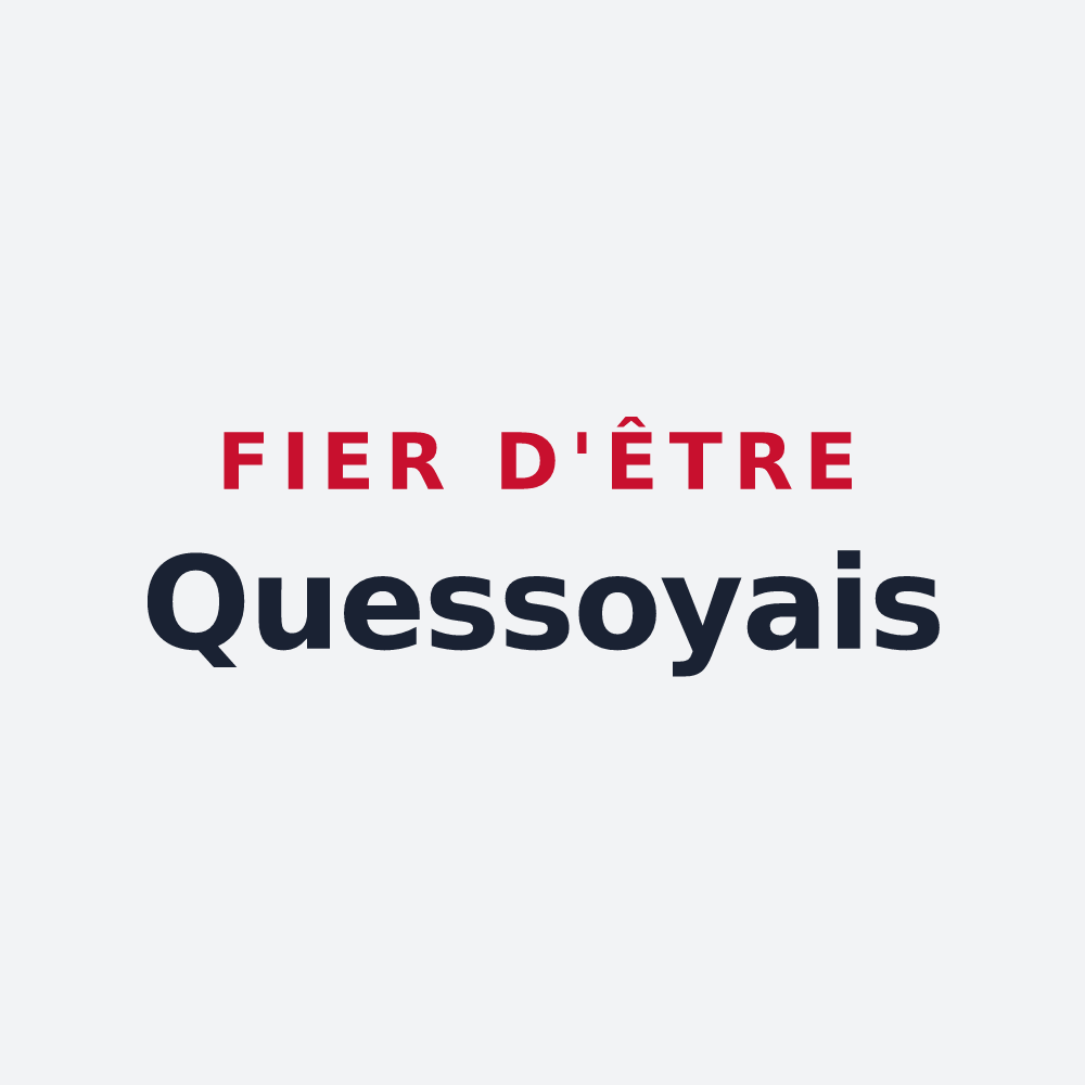 Poster « Fier d'être Quessoyais » — design pour Quessoy