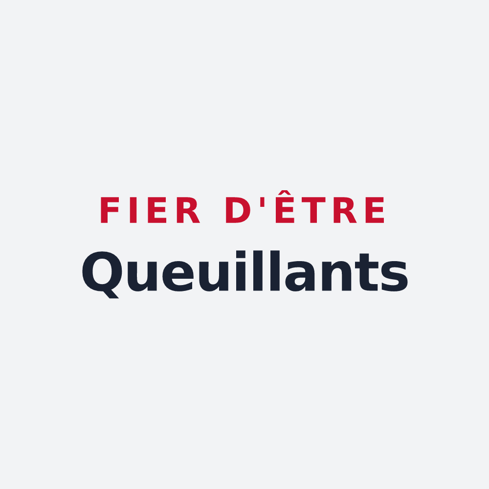 Poster « Fier d'être Queuillants » — design pour Queuille