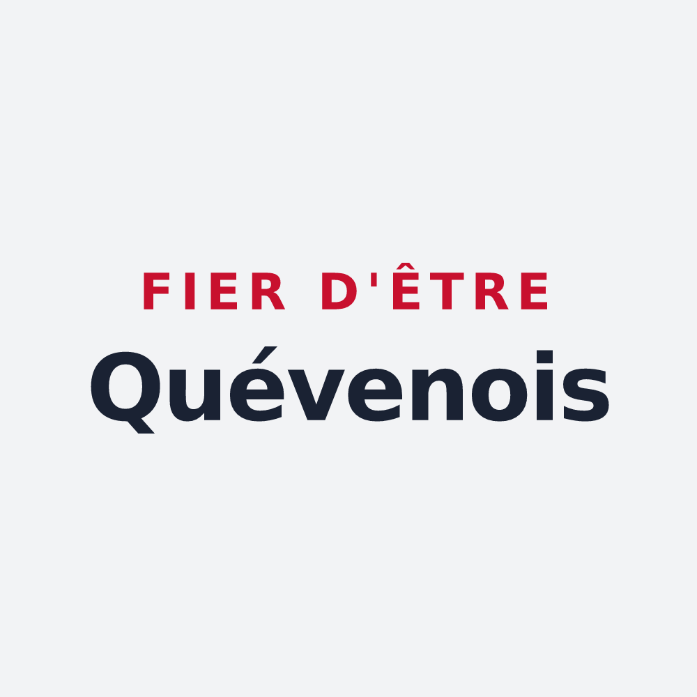 Poster « Fier d'être Quévenois » — design pour Quéven
