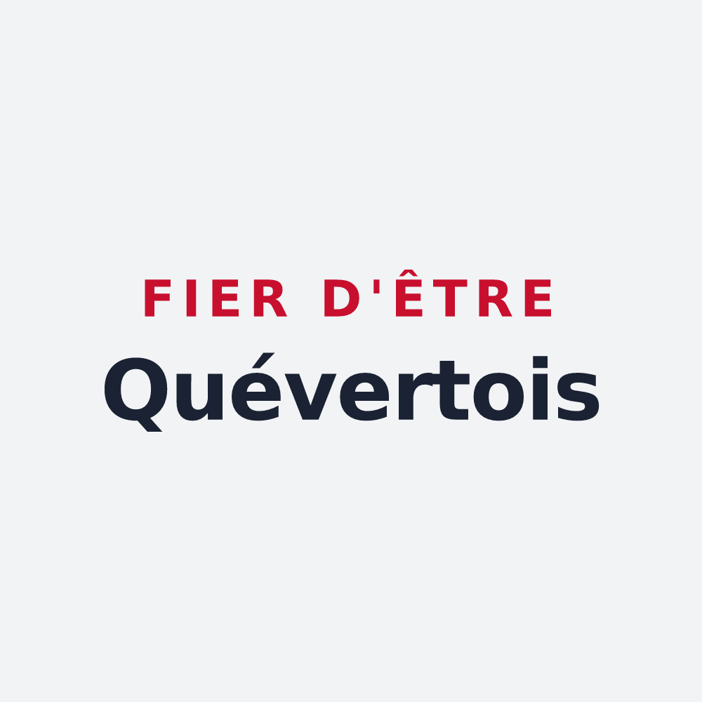 Poster « Fier d'être Quévertois » — design pour Quévert