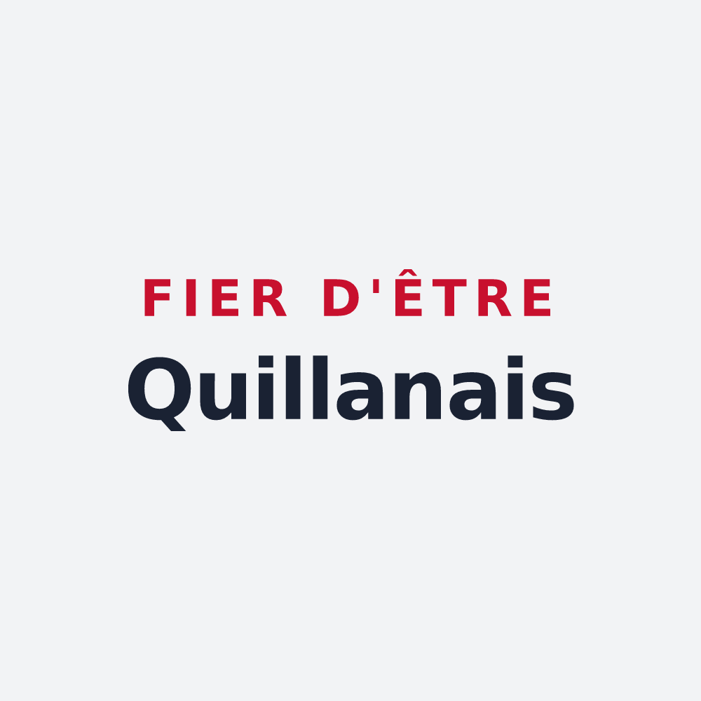 Poster « Fier d'être Quillanais » — design pour Quillan