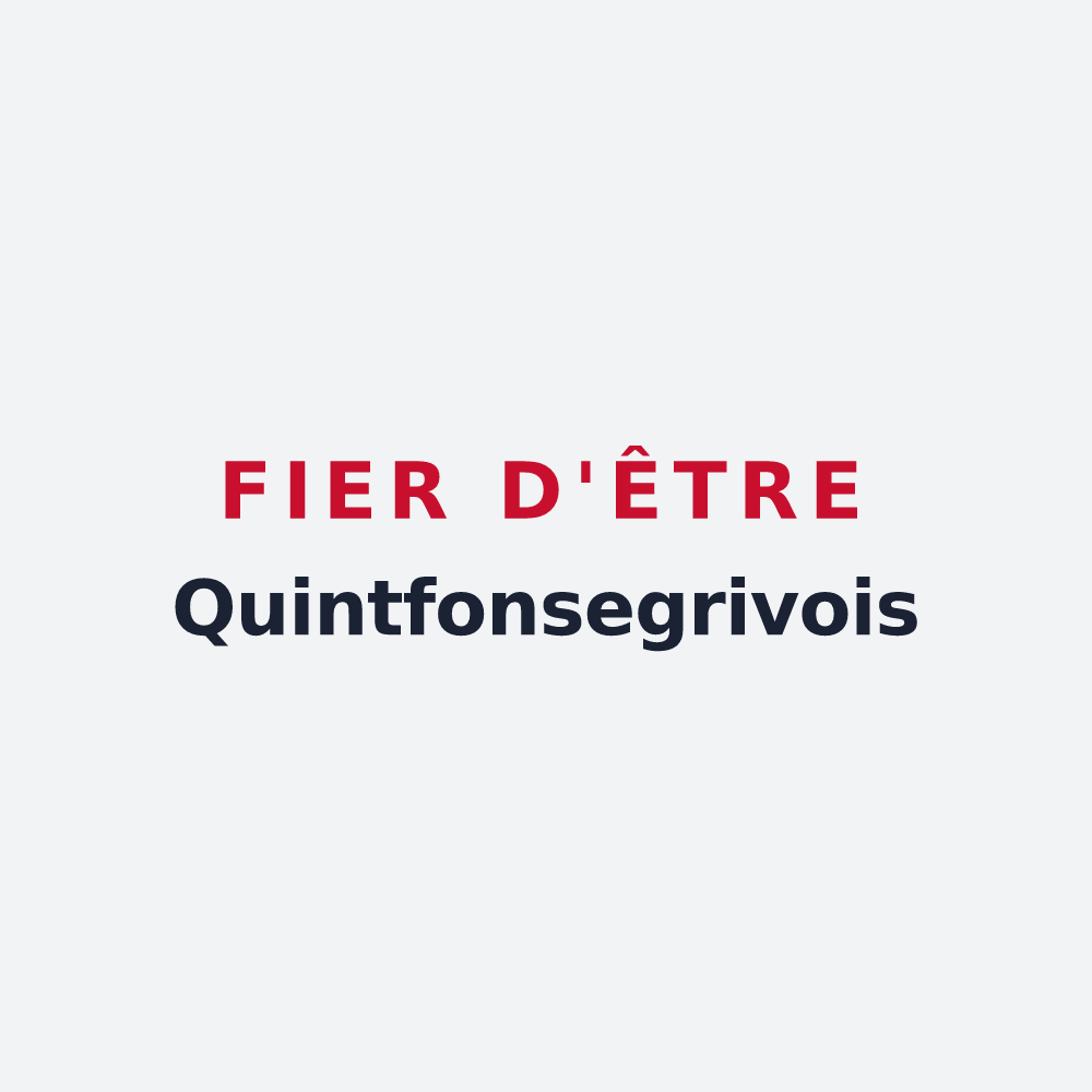 Poster « Fier d'être Quintfonsegrivois » — design pour Quint-Fonsegrives