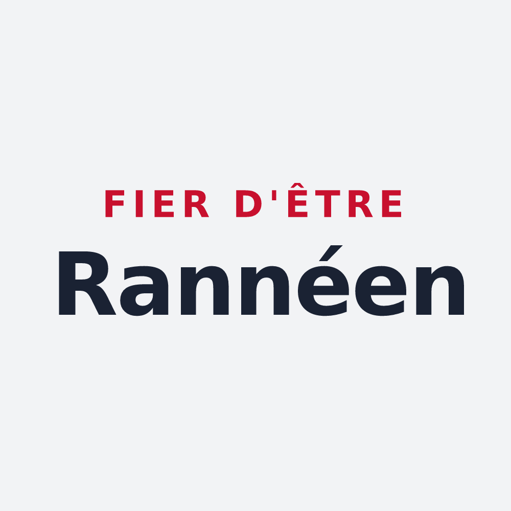 Poster « Fier d'être Rannéen » — design pour Rannée