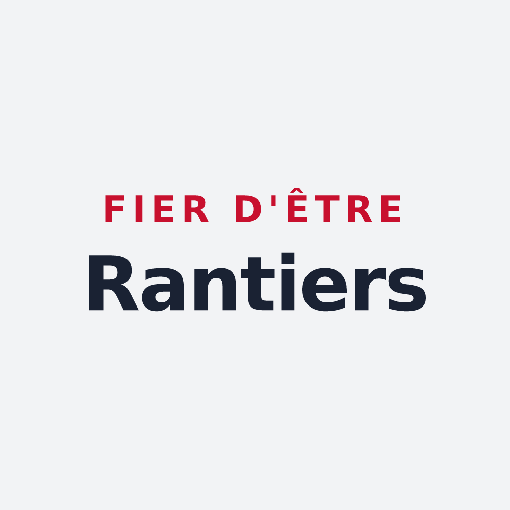 Poster « Fier d'être Rantiers » — design pour Rans
