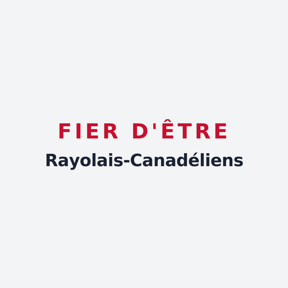 Poster « Fier d'être Rayolais-Canadéliens » — design pour Rayol-Canadel-sur-Mer