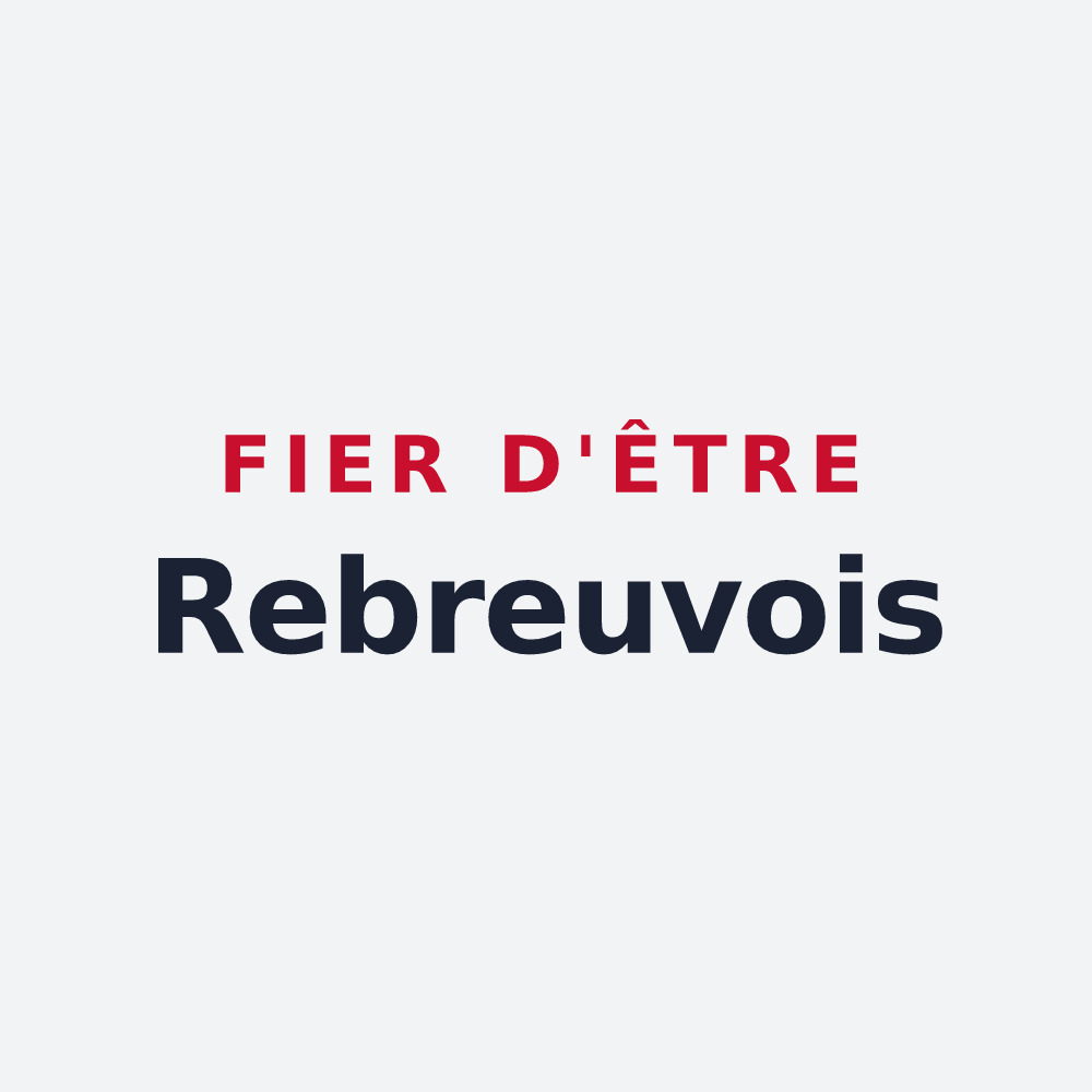 Poster « Fier d'être Rebreuvois » — design pour Rebreuve-sur-Canche
