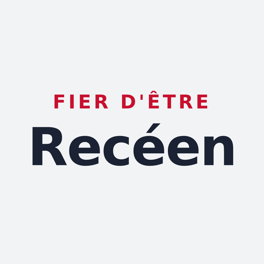Poster « Fier d'être Recéen » — design pour Recey-sur-Ource