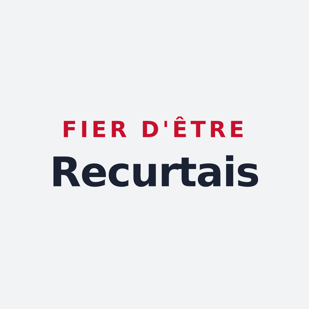 Poster « Fier d'être Recurtais » — design pour Recurt