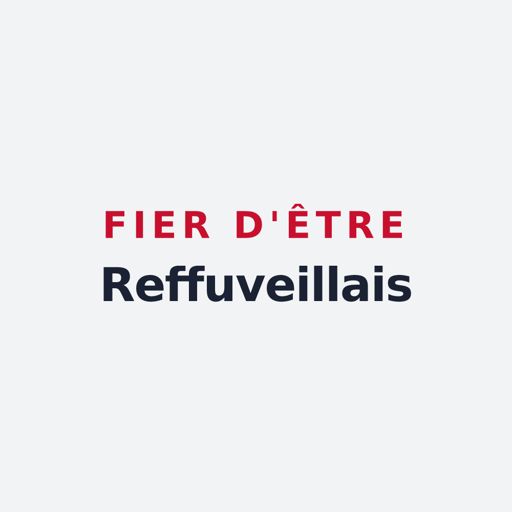 Poster « Fier d'être Reffuveillais » — design pour Reffuveille