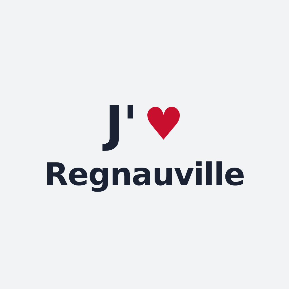 Poster personnalisé Regnauville — design J'aime Regnauville