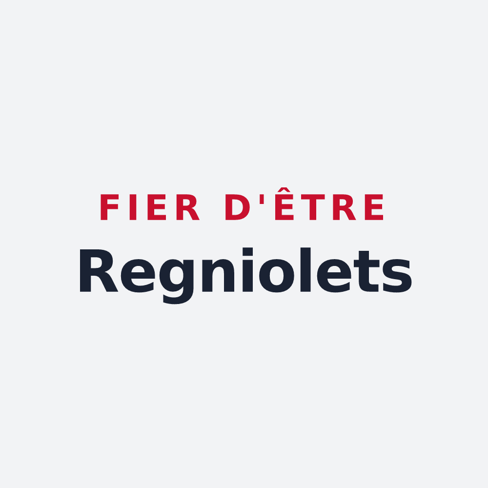 Poster « Fier d'être Regniolets » — design pour Regniowez
