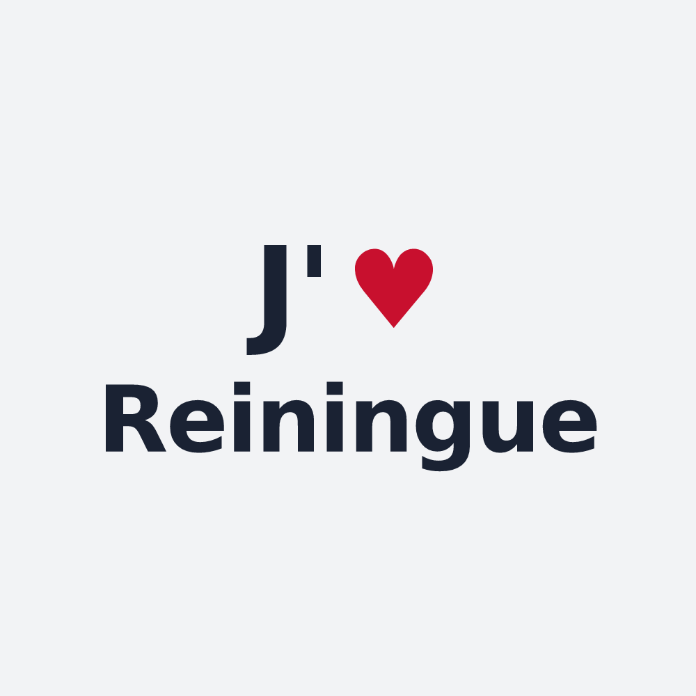 Poster personnalisé Reiningue — design J'aime Reiningue