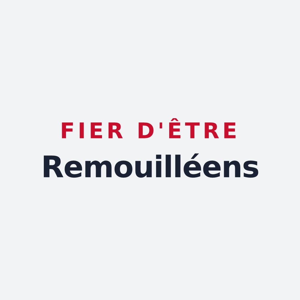 Poster « Fier d'être Remouilléens » — design pour Remouillé