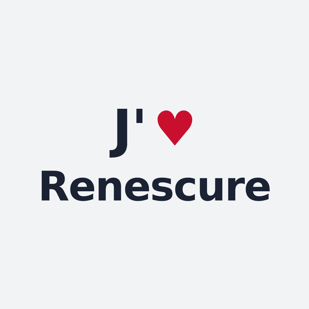 Poster personnalisé Renescure — design J'aime Renescure