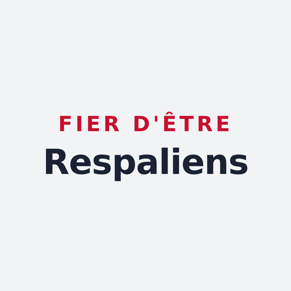Poster « Fier d'être Respaliens » — design pour Repaix