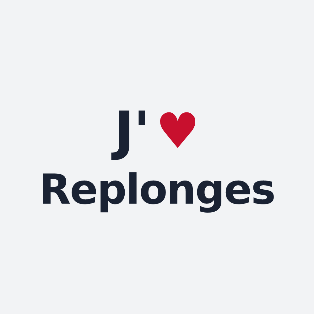 Poster personnalisé Replonges — design J'aime Replonges