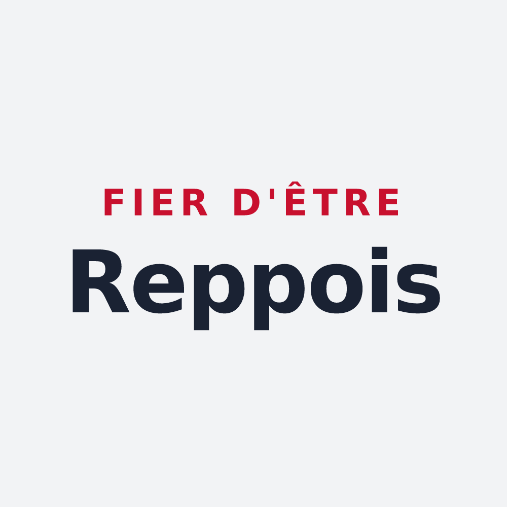 Poster « Fier d'être Reppois » — design pour Reppe