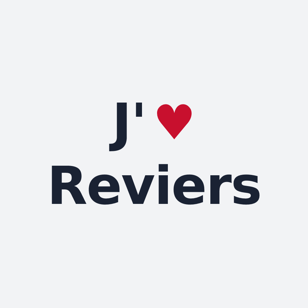 Poster personnalisé Reviers — design « J'aime Reviers » imprimé sur le poster