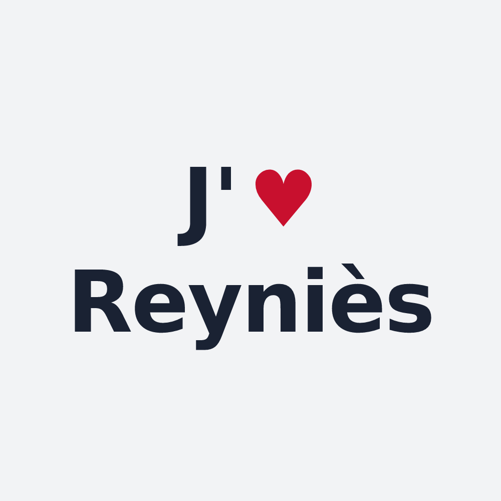 Poster personnalisé Reyniès — design J'aime Reyniès