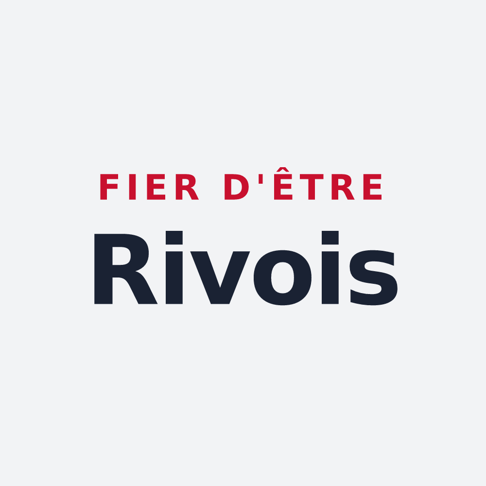Poster « Fier d'être Rivois » — design pour Rieux-Volvestre